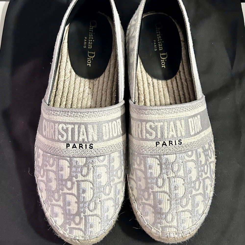 Dior men’s espadrilles shoes